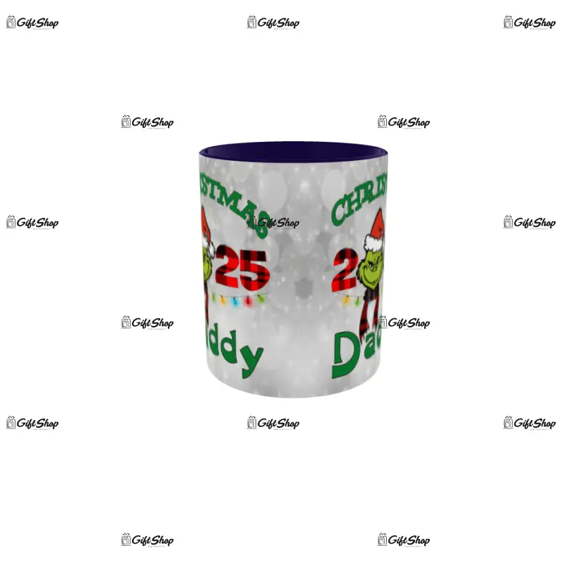Christmas daddy ( anul curent ), cana din ceramica, 330ml, model cgs1811